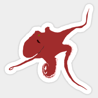 Pacific Giant Octopus Sticker